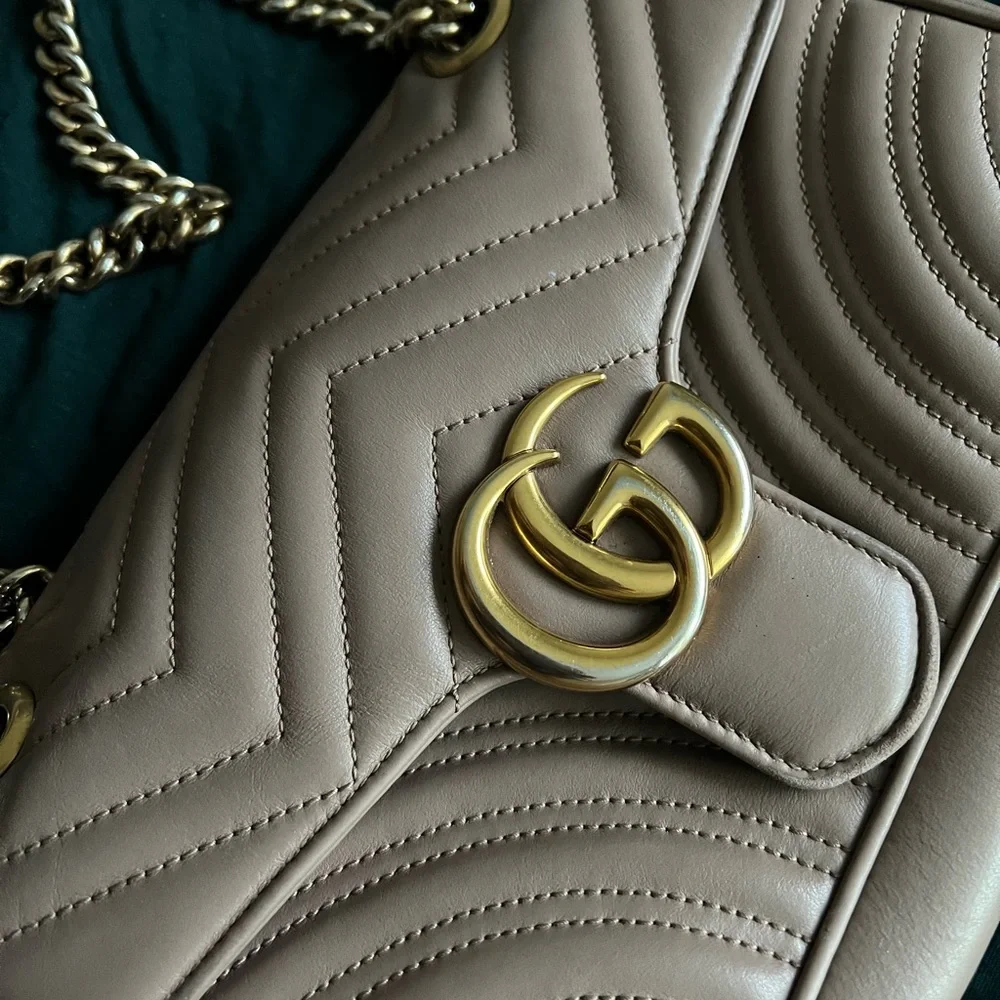 Gucci small GG Marmont Matelassé Shoulder Bag 
